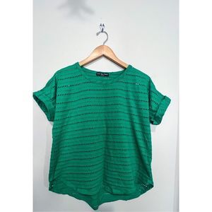 Women’s Kim & Cami Green Blouse Size Medium